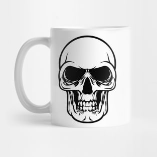 Creepy Skull Mug